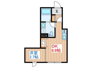 RS上杉通の物件間取画像